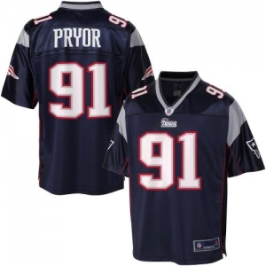 Pro Line Men's New England Patriots Myron Pryor Team Color Jerse