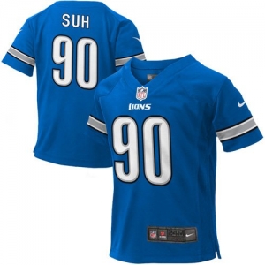 Nike Ndamukong Suh Detroit Lions Infant Game Jersey - Light Blue