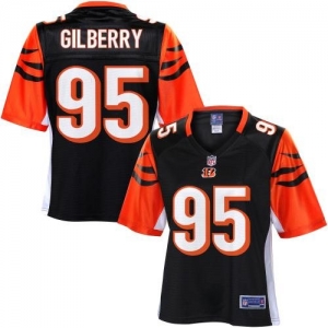 Pro Line Women's Cincinnati Bengals Wallace Gilberry Team Color