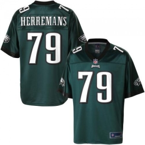 Pro Line Men's Philadelphia Eagles Todd Herremans Team Color Jer