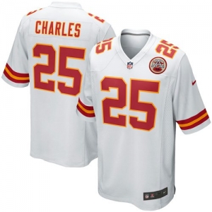 Nike Jamaal Charles Kansas City Chiefs Youth Game Jersey - White