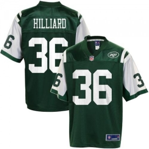 Pro Line Men's New York Jets Lex Hilliard Team Color Jersey