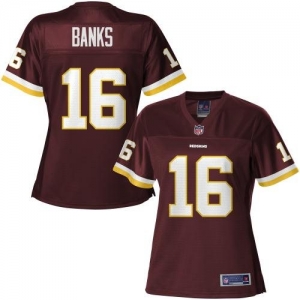 Pro Line Women's Washington Redskins Brandon Banks Team Color Je