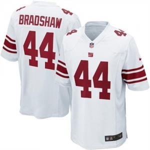 Nike New York Giants Ahmad Bradshaw Game White Jersey