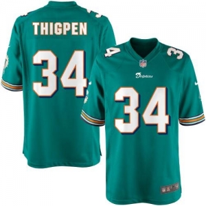 Nike Youth Miami Dolphins Marcus Thigpen Team Color Game Jersey