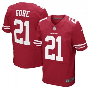 Nike Frank Gore San Francisco 49ers Elite Jersey - Scarlet