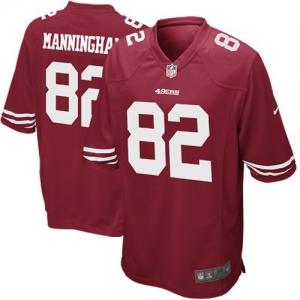 Nike Mario Manningham San Francisco 49ers Game Jersey - Scarlet