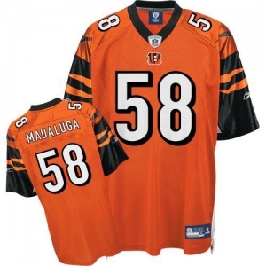 Reebok NFL Equipment Cincinnati Bengals #80 Peter Warrick Orange