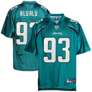 Reebok Tyson Alualu Jacksonville Jaguars Replica Jersey - Teal