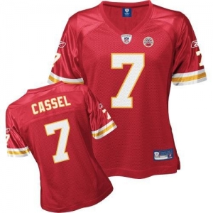 Reebok Matt Cassel Kansas City Chiefs Women's Replica Jersey - R