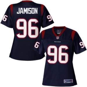 Pro Line Women's Houston Texans Tim Jamison Team Color Jersey