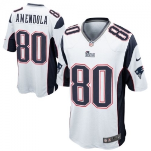 Nike Danny Amendola New England Patriots Game Jersey - White