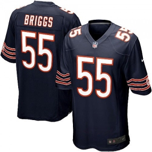 Nike Lance Briggs Chicago Bears Youth Game Jersey - Navy Blue