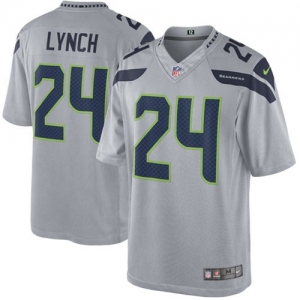 Nike Marshawn Lynch Seattle Seahawks The Limited Jersey - Gray