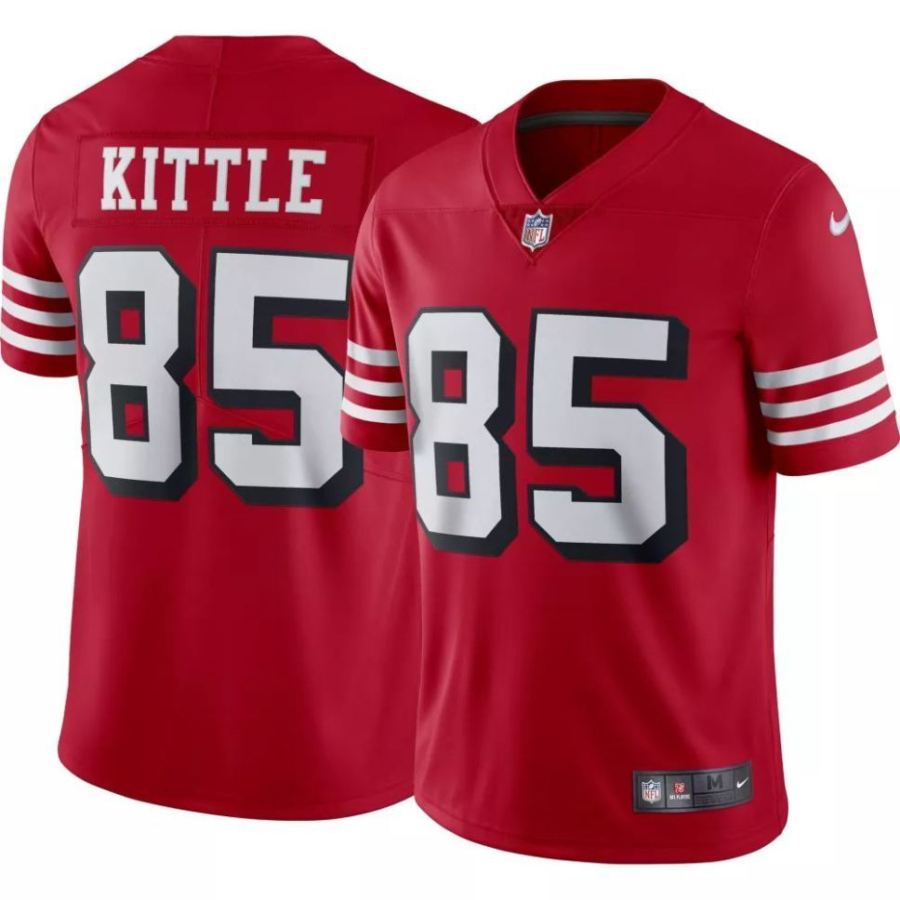 Nike Men's San Francisco 49ers George Kittle #85 Alternate Red L