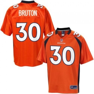 Pro Line Men's Denver Broncos David Bruton Team Color Jersey