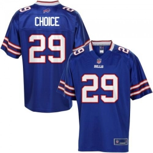 Pro Line Men's Buffalo Bills Tashard Choice Team Color Jersey