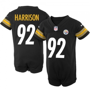 Nike James Harrison Pittsburgh Steelers Newborn Game Romper Jers