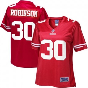 Pro Line Women's San Francisco 49ers Trenton Robinson Team Color