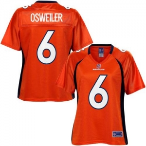 Pro Line Women's Denver Broncos Brock Osweiler Team Color Jersey