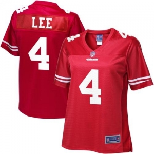 Pro Line Women's San Francisco 49ers Andy Lee Team Color Jersey