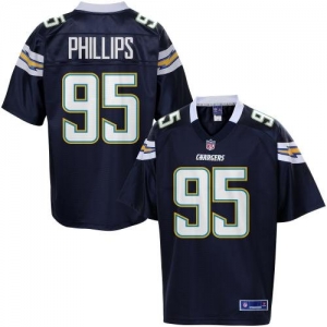 Pro Line Men's San Diego Chargers Shaun Phillips Team Color Jers