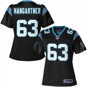 Pro Line Women's Carolina Panthers Geoff Hangartner Team Color J