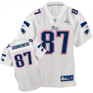 Reebok New England Patriots Rob Gronkowski Super Bowl XLVI Youth