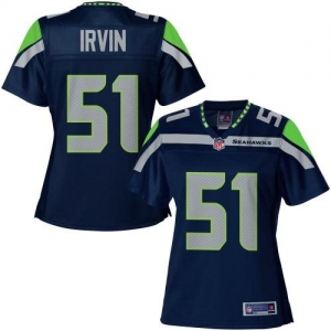 Pro Line Women's Seattle Seahawks Bruce Irvin Team Color Jersey