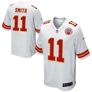 Nike Alex Smith Kansas City Chiefs Youth Game Jersey - White