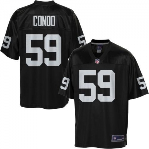 Pro Line Men's Oakland Raiders Jon Condo Team Color Jersey