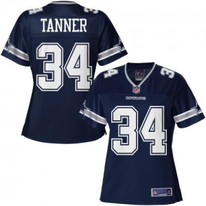 Pro Line Women's Dallas Cowboys Phillip Tanner Team Color Jersey