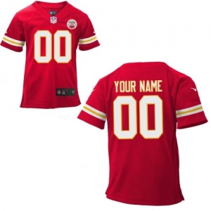 Nike Kansas City Chiefs Preschool Customized Team Color Game Jer