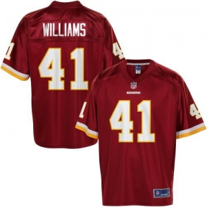 Pro Line Men's Washington Redskins Madieu Williams Team Color Je