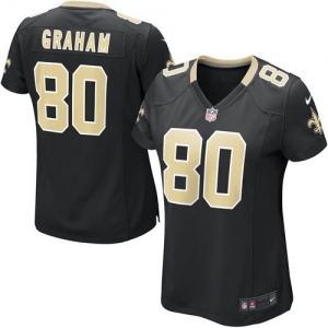 Nike Women's New Orleans Saints Jimmy Graham Game Team Color Jer