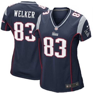 Nike Wes Welker New England Patriots Youth Girls Game Jersey - N