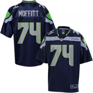 Pro Line Men's Seattle Seahawks John Moffitt Team Color Jersey