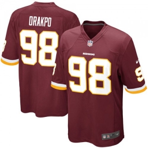 Nike Brian Orakpo Washington Redskins Game Jersey - Burgundy