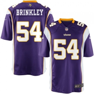 Nike Youth Minnesota Vikings Jasper Brinkley Team Color Game Jer