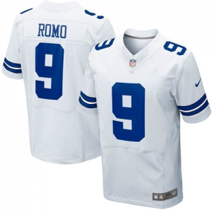 Nike Tony Romo Dallas Cowboys Elite Jersey - White