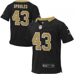 Nike Darren Sproles New Orleans Saints Toddler Game Jersey - Bla