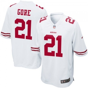 Nike Frank Gore San Francisco 49ers Game Jersey - White