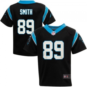 Nike Steve Smith Carolina Panthers Infant Game Jersey - Black