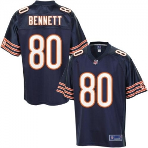 Pro Line Men's Chicago Bears Earl Bennett Team Color Jersey