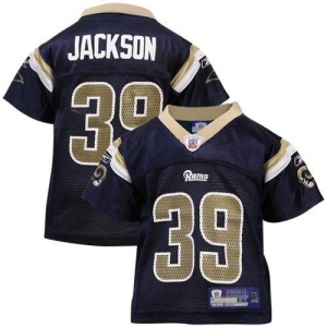 Reebok NFL Equipment St. Louis Rams #39 Navy Blue Toddler Replic