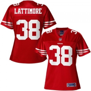 Pro Line Women's San Francisco 49ers Marcus Lattimore Team Color