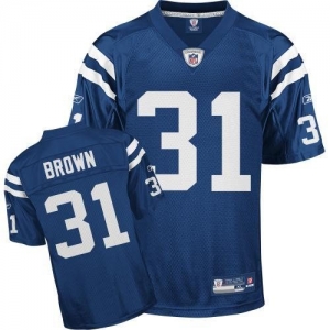 Reebok Indianapolis Colts Donald Brown Replica Jersey