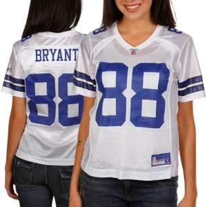 Reebok Dez Bryant Dallas Cowboys Women's Replica Jersey - White