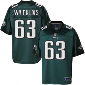 Pro Line Men's Philadelphia Eagles Danny Watkins Team Color Jers