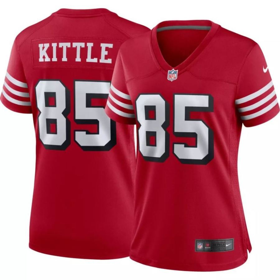 Nike Women's San Francisco 49ers George Kittle #85 Alternate Red